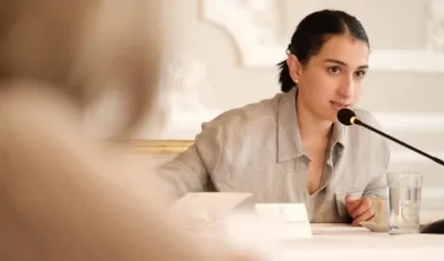 Laura Sarabia en una foto de archivo