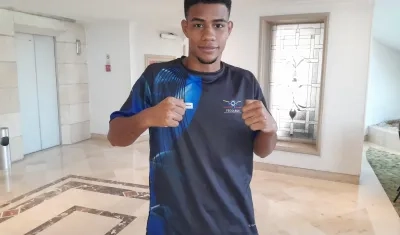 El barranquillero Leonard Bermúdez buscará el oro en los 67 kilogramos. 