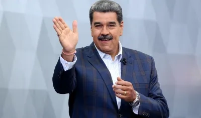 El presidente Nicolás Maduro en su programa de televisión "Con Maduro +"