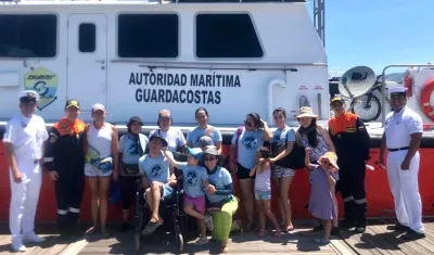 Niños, jóvenes y docentes de Yopal, Casanare, en la visita a Santa Marta