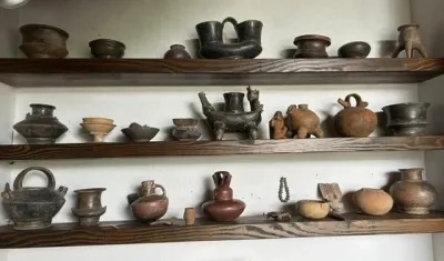 Algunas de las piezas arqueológicas que estaban en Alemania.