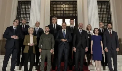 Reunión con los líderes de los Balcanes Occidentales y los Estados miembros de la UE.