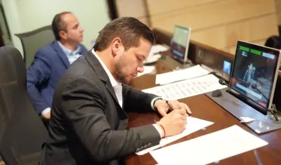 Andrés Calle, presidente de la Cámara de Representantes