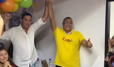 Rigail Romero y Antonio Bohórquez