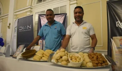 Proveedores en el evento 'Barranquilla huele a pan'.