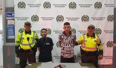 Nelson De Jesús Martínez y Aldair Alfonso González, capturados..