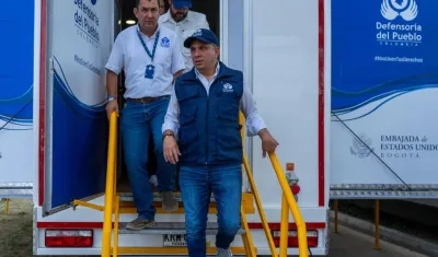 El Defensor del Pueblo, Carlos Camargo.