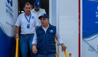 El Defensor del Pueblo, Carlos Camargo.