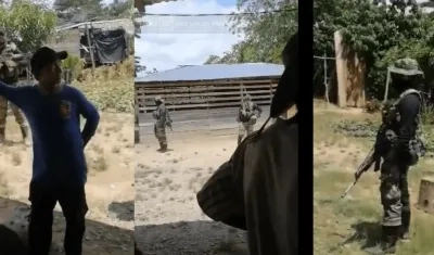 Las escenas del problema en Tierralta.