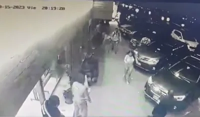 Imagen de la explosión.