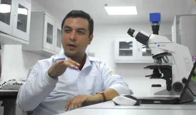 El docente e investigador de Unisimón, Jaime Luna Carrascal.