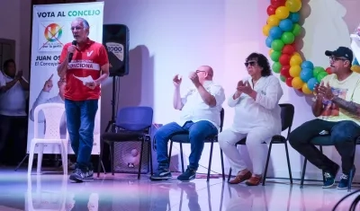 Eduardo Verano, candidato a la Gobernación del Atlántico en la asamblea.