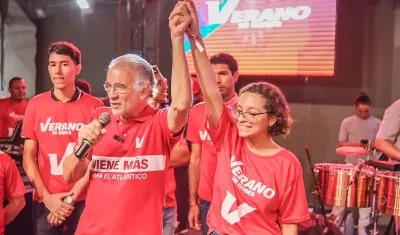 Eduardo Verano, candidato a la Gobernación del Atlántico.