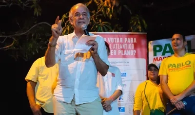 Eduardo Verano, candidato a la Gobernación del Atlántico.
