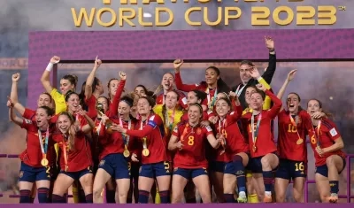 Imagen de las campeonas del mundo.