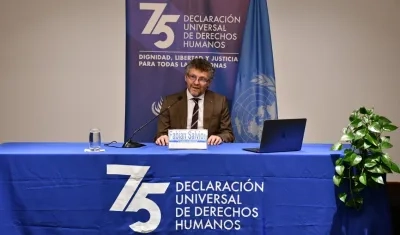Fabián Salvioli, relator especial de la ONU.