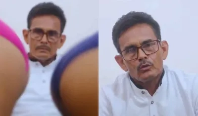 El candidato a la Alcaldía de Plato, Magdalena, Roger Suárez.