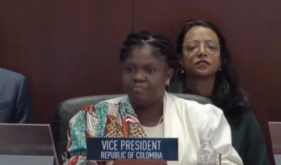 Francia Márquez, Vicepresidenta de Colombia.