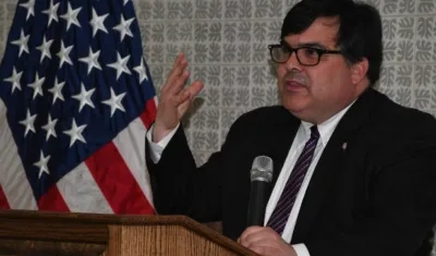 Francisco Palmieri, embajador de EE.UU. en Colombia. 