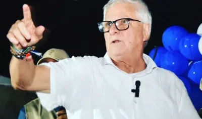 El candidato a la Alcaldía de Soledad, Joao Herrera.