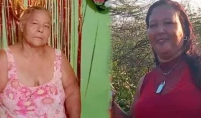 Isabel Noriega Ilma y su hija Alexi Puri Fontalvo Noriega, mujeres asesinadas.