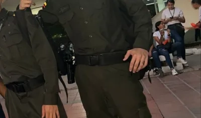 Jack Daniels García Peñaloza, auxiliar de la Policía muerto.