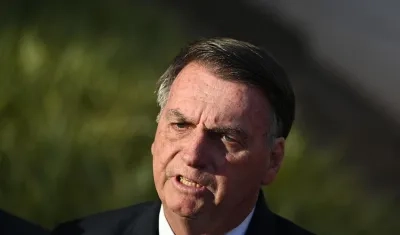 Expresidente de Brasil Jair Bolsonaro. 