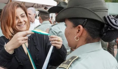 Jhenifer Mojica, ministra de Agricultura.