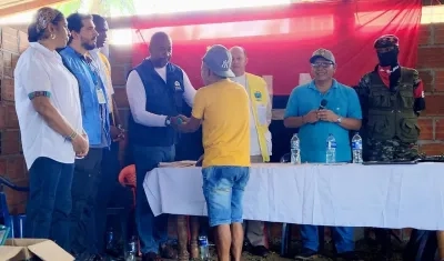 Momento de la liberación.