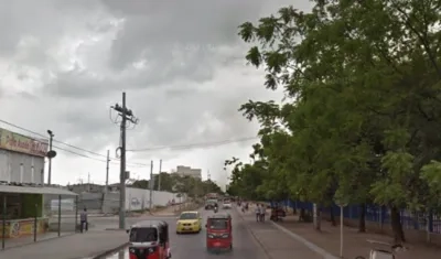 Carrera 14 con calle 55, lugar donde ocurrió el crimen. 