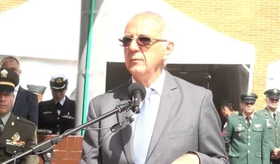 El ministro de Defensa, Iván Velásquez