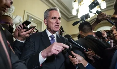 El presidente de la Cámara de Representantes estadounidense,  Kevin McCarthy.