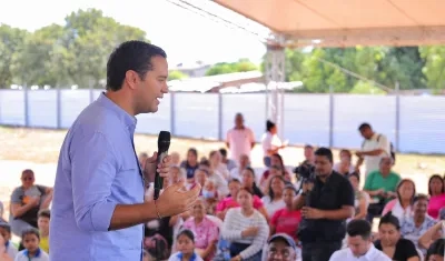 El Alcalde de Valledupar, Mello Castro.