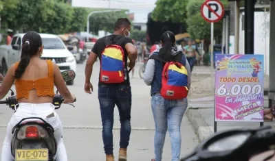 Migrantes venezolanos