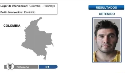 Milton Abad, detenido.