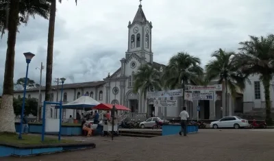 Plaza Central de Mocoa.