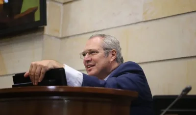 El presidente del Senado, Iván Name.