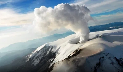Volcán Nevado del Ruiz.