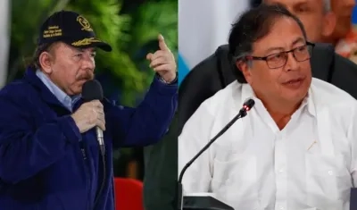 Daniel Ortega y Gustavo Petro.