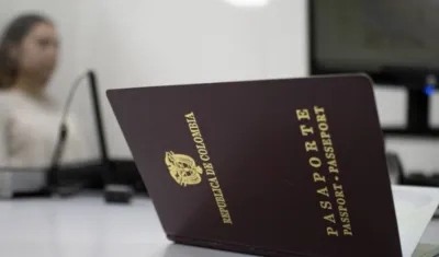 Expedición de pasaporte. 