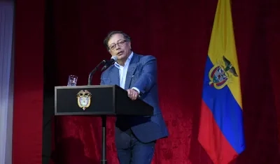 El presidente de Colombia, Gustavo Petro.