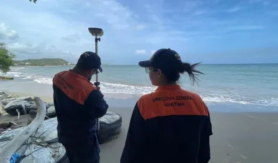 La Dimar en las playas del Atlántico. 