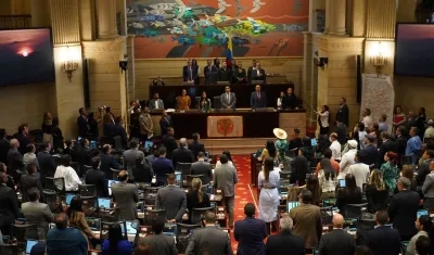 Plenaria de la Cámara de Representantes.