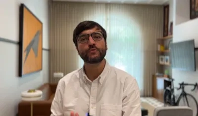 El Alcalde de Barranquilla, Jaime Pumarejo.