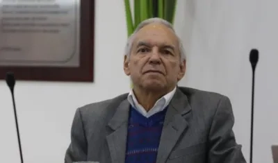 Ricardo Bonilla, ministro de Hacienda. 