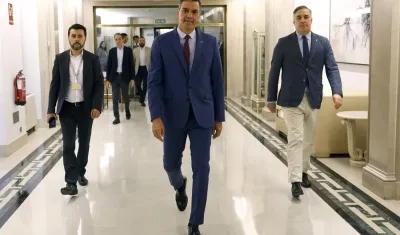 El presidente del Gobierno español en funciones, Pedro Sánchez.