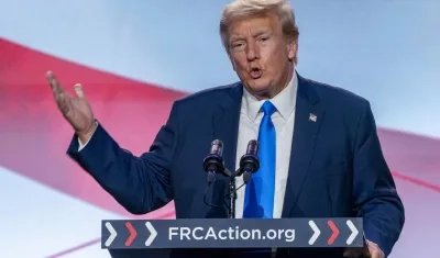 Donald Trump, ex Presidente de Estados Unidos.