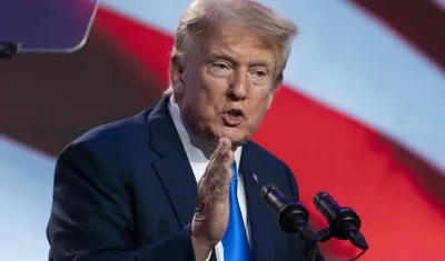 Donald Trump, ex Presidente de los Estados Unidos.