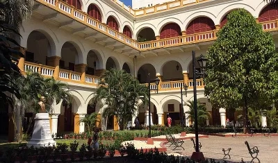 Aspecto de una de las instalaciones de la Universidad de Cartagena.