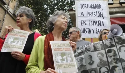Familiares de víctimas del franquismo.
